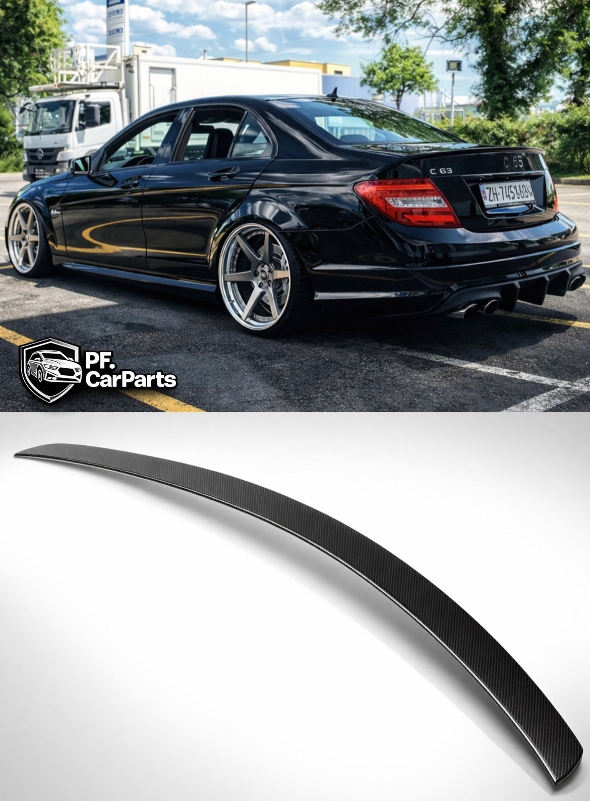Alerón/spoiler mercedes clase C W204