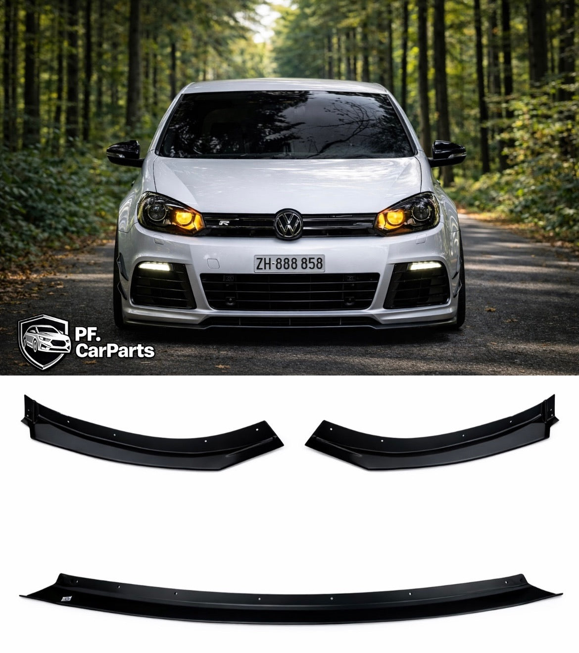 Spoiler delantero VW Golf 6 MK6