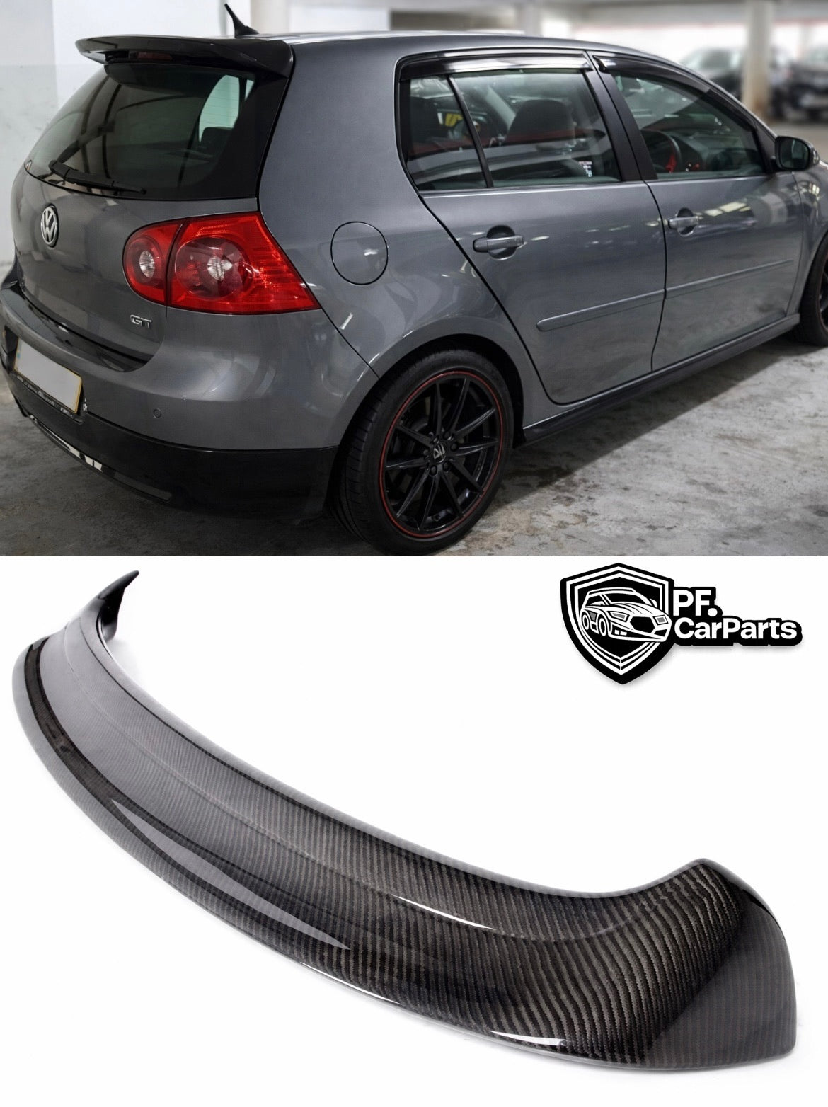Spoiler trasero VW Golf 5