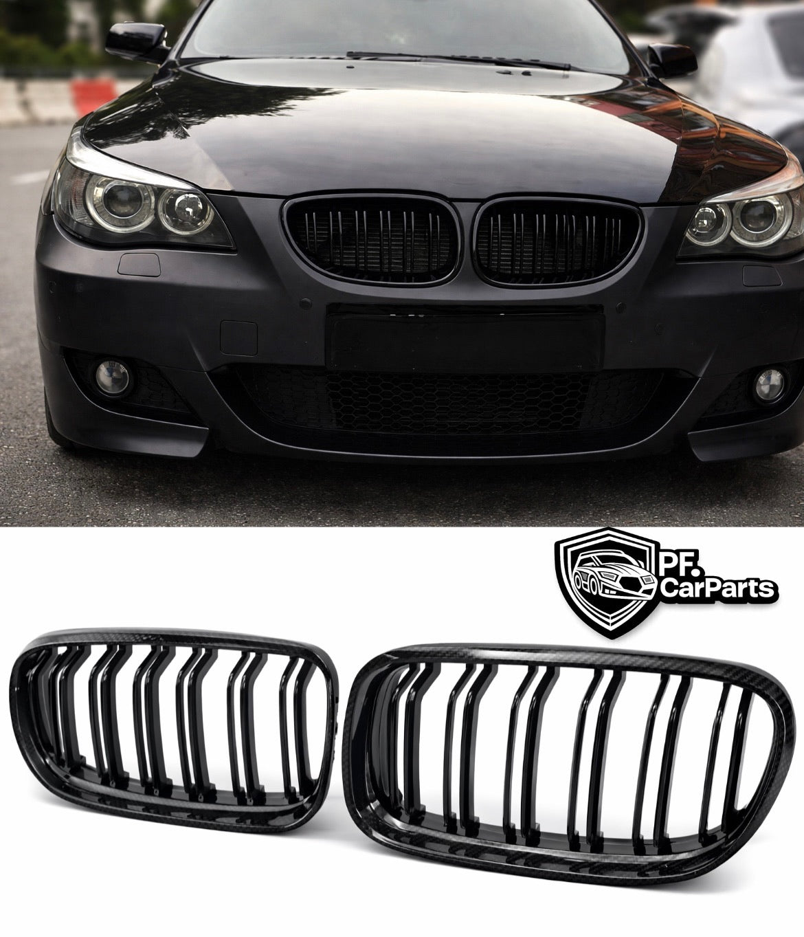 Parrilla bmw e60