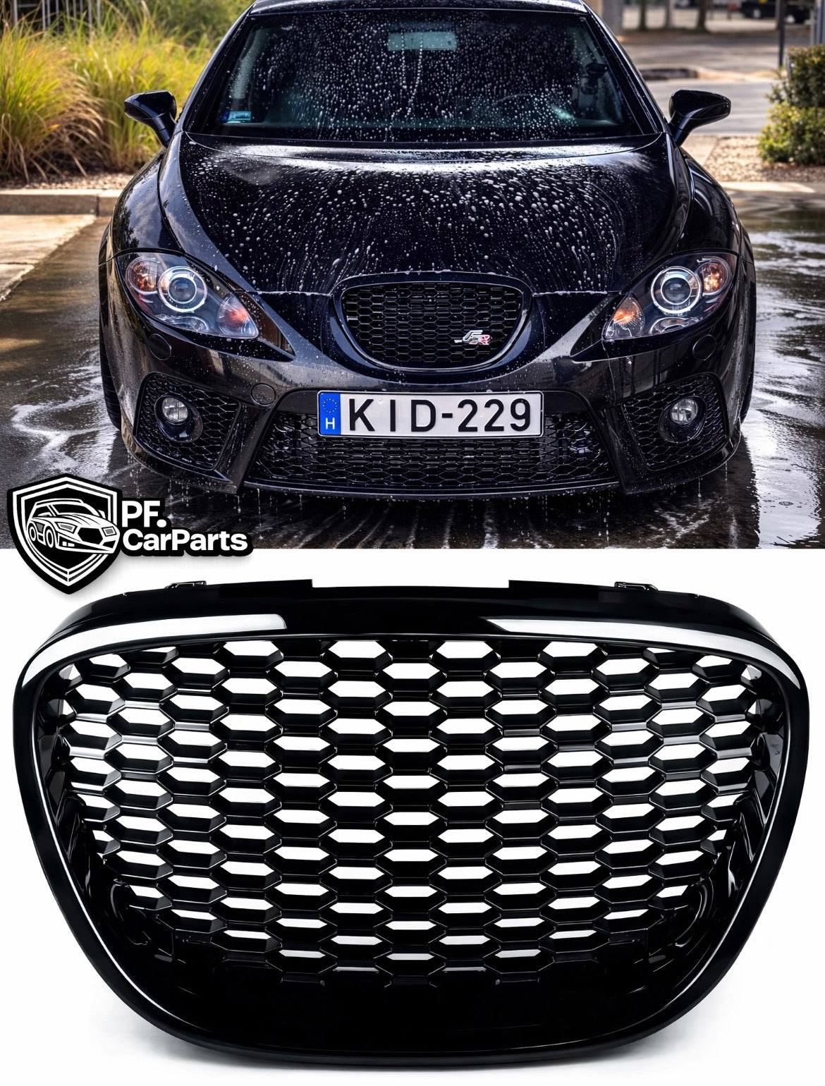 Parrilla seat león MK2