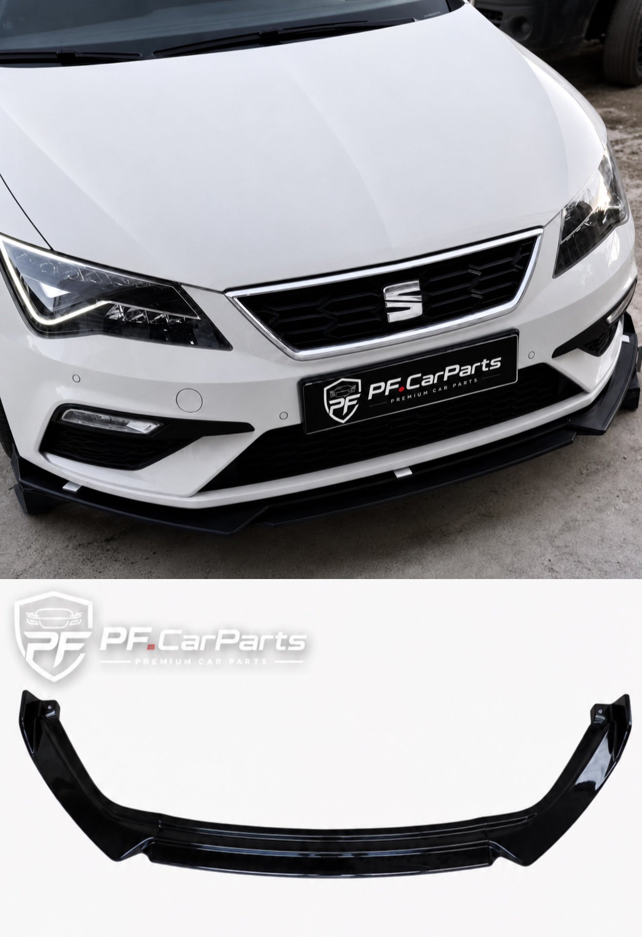 Spoiler delantero Seat León y Cupra